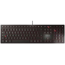 Clavier CHERRY KC6000 SLIM, 105+6 touches USB noir - JK-1600FR-2