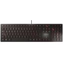 Clavier CHERRY KC6000 SLIM, 105+6 touches USB noir - JK-1600FR-2