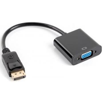 Convertisseur Displayport VGA, 0.15m - CABLEXPERT A-DPM-VGAF-02