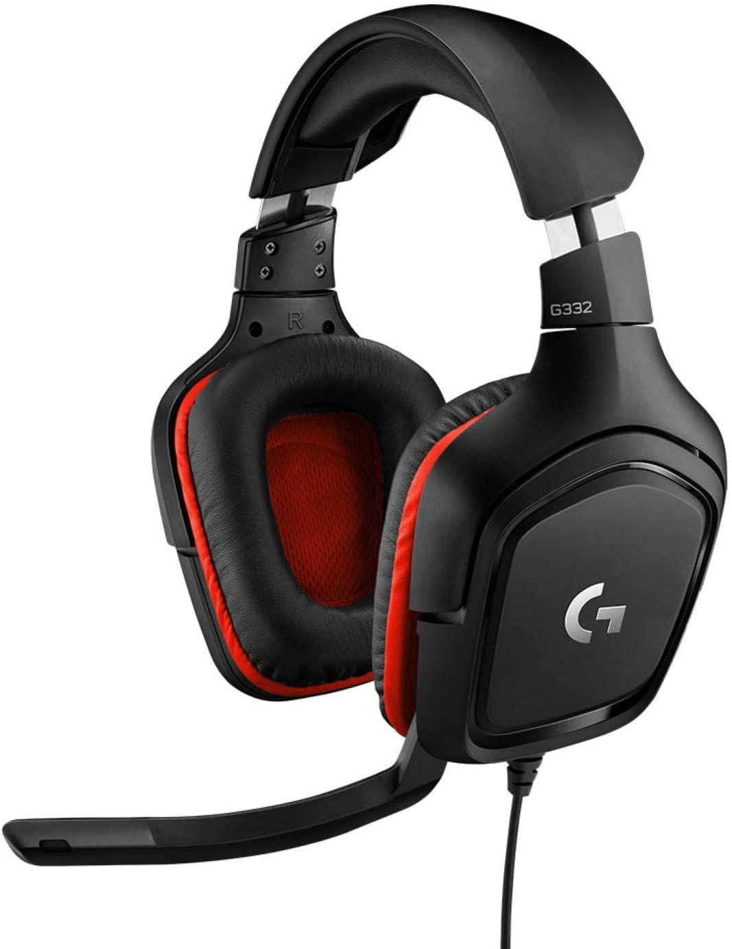 Casque Micro Gaming Logitech G332 / Noir & Rouge