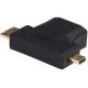 Adaptateur HDMI femelle vers micro HDMI et mini HDMI - AKYGA AK-AD-23