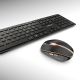 Ensemble clavier / souris CHERRY DW 9100 SLIM, bluetooth, gris blanc