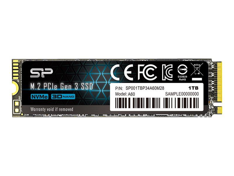SSD 2To CRUCIAL P3 PCIe 3.0 (NVMe) - CT2000P3SSD8 - CARON