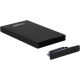 Boitier TooQ TQE-2527B pour HDD/SSD sur USB 3.0, noir