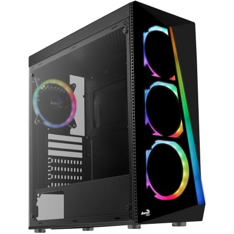 Aerocool Shard Tempered Glass Argb Caron Informatique Calais