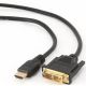 Câble DVI vers HDMI en 1.8 mètre