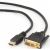 Câble HDMI vers DVI en 1.8 mètre - CABLEXPERT CC-HDMI-DVI-6