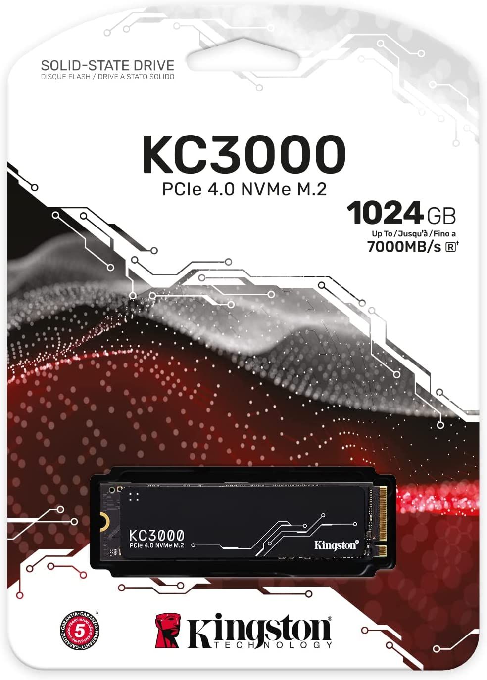 SSD 1To CRUCIAL T700 PCIe 5.0 (NVMe) - CT1000T700SSD3 - CARON
