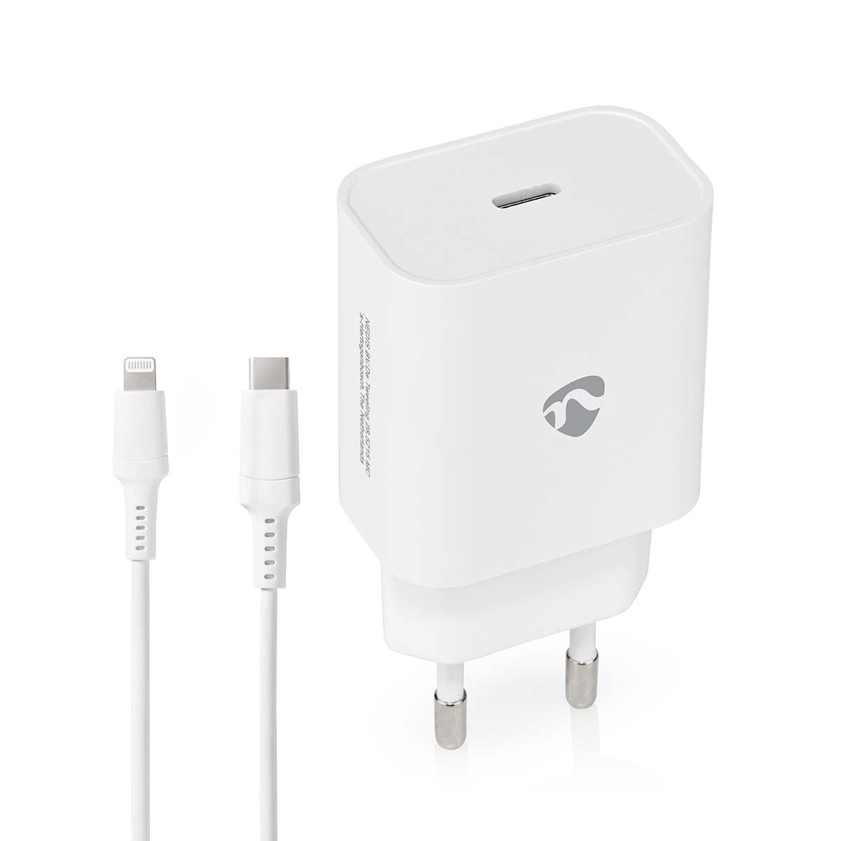 DURATA Chargeur rapide Iphone Blanc USB Type-C