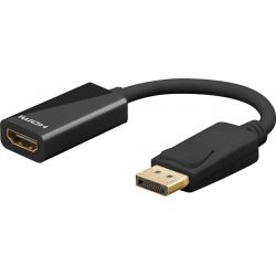 Goobay: Adaptateur DisplayPort vers HDMI femelle - GOOBAY 67881