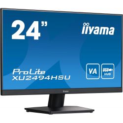 Moniteur 24" iiYama XU2493HS-B6, IPS, 4ms, HDMI-DP-HP