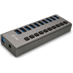 Hub USB 3.0 I-Tec - 10 ports 48W, avec alimentation - U3CHARGEHUB10