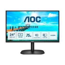 Moniteur 23.8" AOC 24B2XDM - 4ms - 75Hz - VGA-HDMI