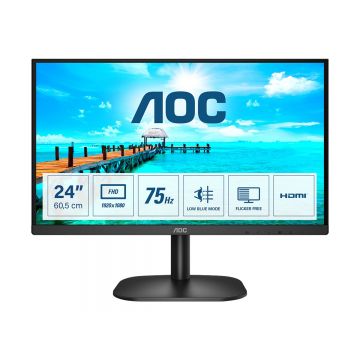 Moniteur 23.8" AOC 24B2XDM - 4ms - 75Hz - VGA-HDMI