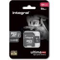 microSD 64Go INTEGRAL - Class 10 jusqu'à 90Mb/s - INMSDX64G10-90U1