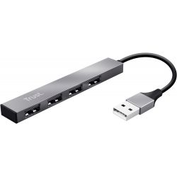 Hub USB 2.0 Trust Halyx - 4 ports