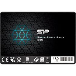 SSD 480Go SATA - SILICON POWER S55, 550/420Mb/s, SATA3 - SP480GBSS3S55S2