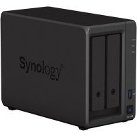 Serveur NAS Synology DS723+, pour 2 HDD SATA, Raid