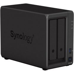 Serveur NAS Synology DS723+, pour 2 HDD SATA, Raid