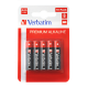 Piles LR03 AAA, 1.5V, pack 10 - Verbatim 49874