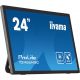 Moniteur 24" Iiyama ProLite T2455MSC-B1 tactile 10 points - HDMI - DisplayPort