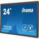 Moniteur 24" Iiyama ProLite T2455MSC-B1 tactile 10 points - HDMI - DisplayPort