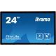 Moniteur 24" Iiyama ProLite T2455MSC-B1 tactile 10 points - HDMI - DisplayPort