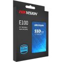 SSD 512Go SATA HIKVISION E100 SATA - 3D TLC 550Mb/s - HS-SSD-E100/512G