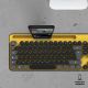 Pack 2en1 (Clavier/Souris) sans fil Advance Pep'S (Jaune/Noir) - CLS-SMT-YE