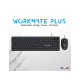 Pack clavier / souris filaire Advance WorkMate Plus - CLS-5100