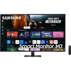 43" SAMSUNG M70D Series, 4K UHD 3840x2160, 16:9, VA, 4ms, 3x USB - LS43DM702UUXEN