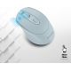 Souris sans fil Advance Feel, ambidextre, bleue - S-390BL