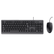 Pack clavier souris TRUST TKM-250 - 24001