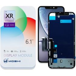 Ecran LCD + Vitre Tactile noir iPhone XR - MOSHI