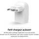 Chargeur BELKIN, 30W, blanc, USB-C - WCA005VFWH