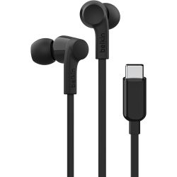 Ecouteurs oreillettes BELKIN - USB-C - Noir - G3H0002BTBLK