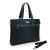 Sacoche affaire 15,6" multi compartiments simili cuir noir - 71012