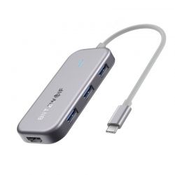 Hub USB-C 7 en 1 Blitzwolf BW-TH5 vers 3xUSB 3.0, HDMI, USB-C PD, SD, microSD