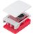 Boîtier plastique Raspberry Pi Foundation pour Raspberry Pi 5, rouge, SC1159