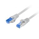 Câble réseau 10m ethernet RJ45 S/FTP LSZH Cat6A Gigabit, blanc - PCF6A-10CC-1000-S