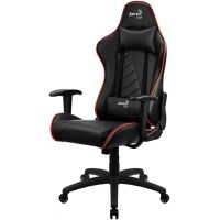 Fauteuil AeroCool AC110 Air, Noir/Rouge