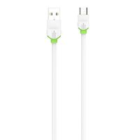 Câble micro B - USB2.0 1.5m blanc - LDNIO LS32