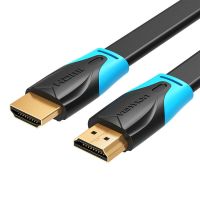 Câble HDMI 2.0 - plat - 2m - plaqué or - VENTION VAA-B02-L200