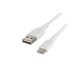 Pack Twin BELKIN Câble USB USB-C - 1 mètre - PVC - blanc- CAB001BT1MWH2PK