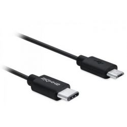 Axxbiz CableBiz-C004B Câble USB-C vers micro B 1m - noir