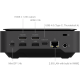 GIGABYTE BRIX EXTREME - Intel Core i7 1260P - 2x DDR4 - 4x HDMI - MINI DP - 2.5GLAN - WIFI+BT - BAIE 2.5p - 3x M.2 - USB 10GBPS