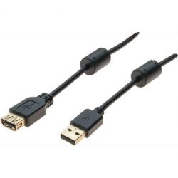 Rallonge USB 2.0 A/A M/F en 3 mètres - 532544