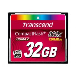 Compact Flash 32Go Transcend 800x - TS32GCF800