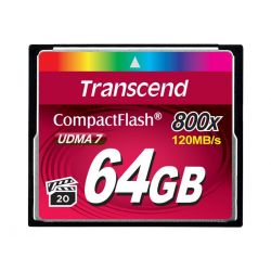 Compact Flash 64Go Transcend 800x - TS64GCF800