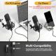 Microphone avec pied Maono A04E USB - Gamer Youtubeur